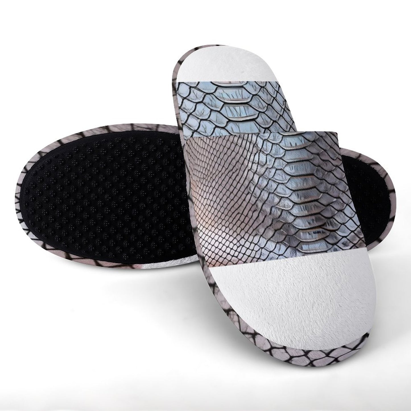 Flannel Men's Cotton Slippers