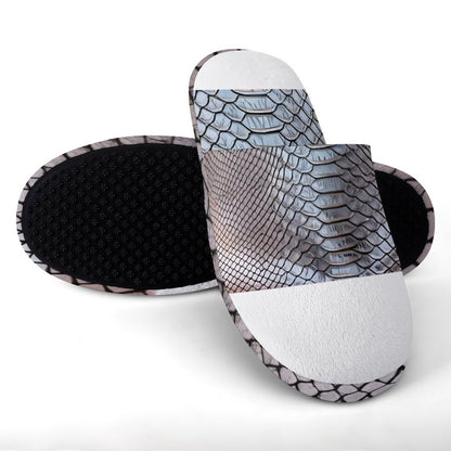 Flannel Men's Cotton Slippers