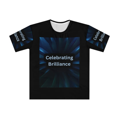 CELEBRATING BRILLIANCE UNISEX Loose T-shirt (XS-5XL) (for groups or events)