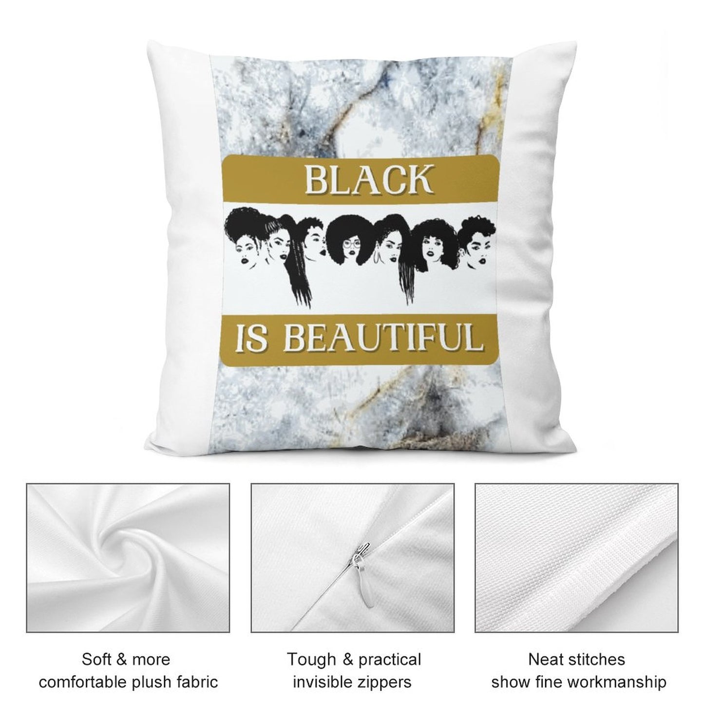 Plush Pillowcase Set of 4