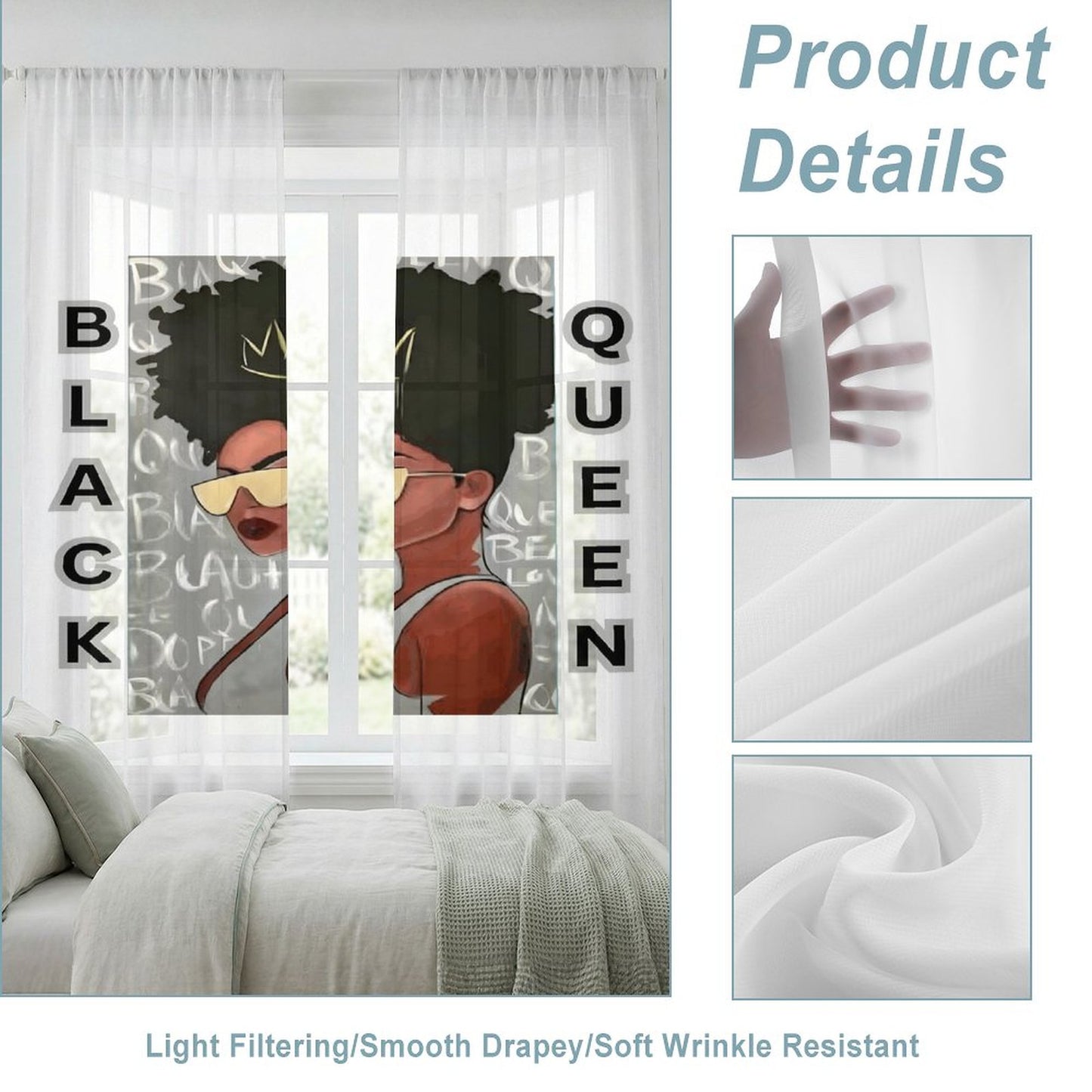 Sheer Curtain(All-Over Printing)