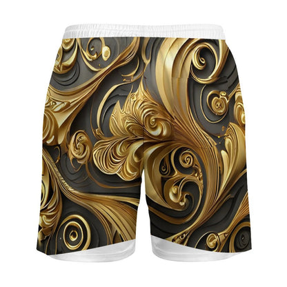 Men's Beach Shorts with 4 Pockets