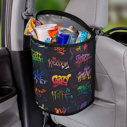 Collapsible Car Trash Bin