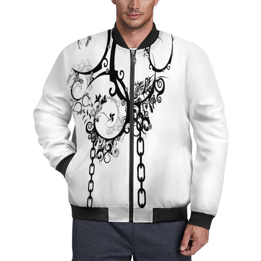 180gsm Zipper Bomber Jacket BMJ (All-Over Printing)