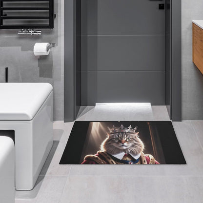 Crystal Velvet Bedroom Floor Mat