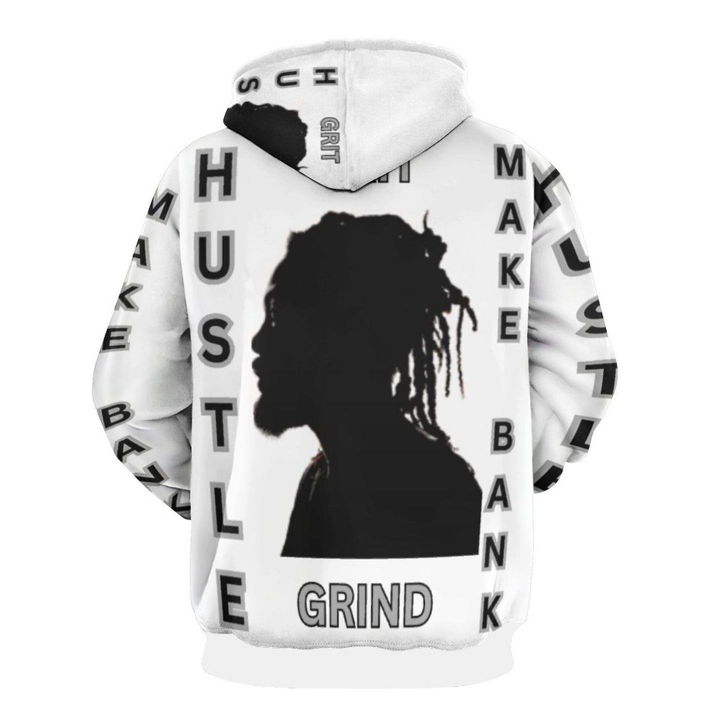 230gsm Men's Cool Hoodie with Double-layer Cap (All-Over Printing)