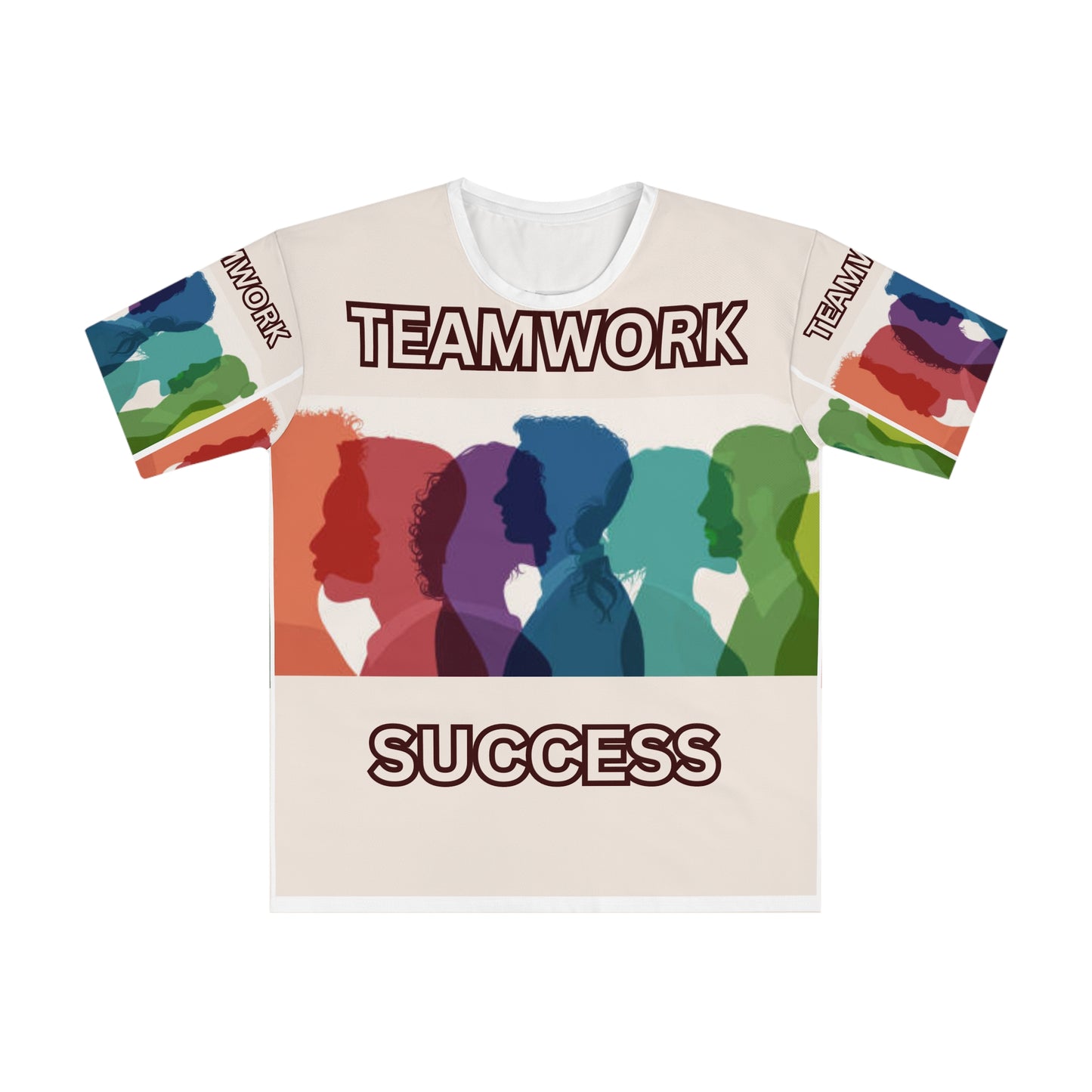 TEAMWORK SUCCESS UNISEX Loose T-shirt (XS-5XL) (for groups or events)