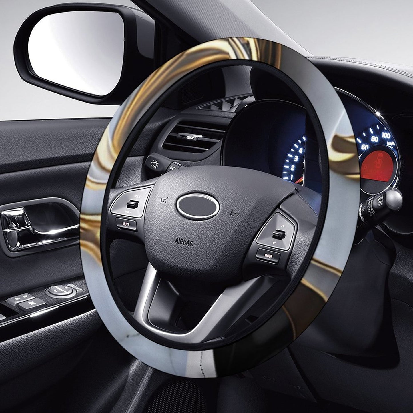 Car Steering Wheel Cover