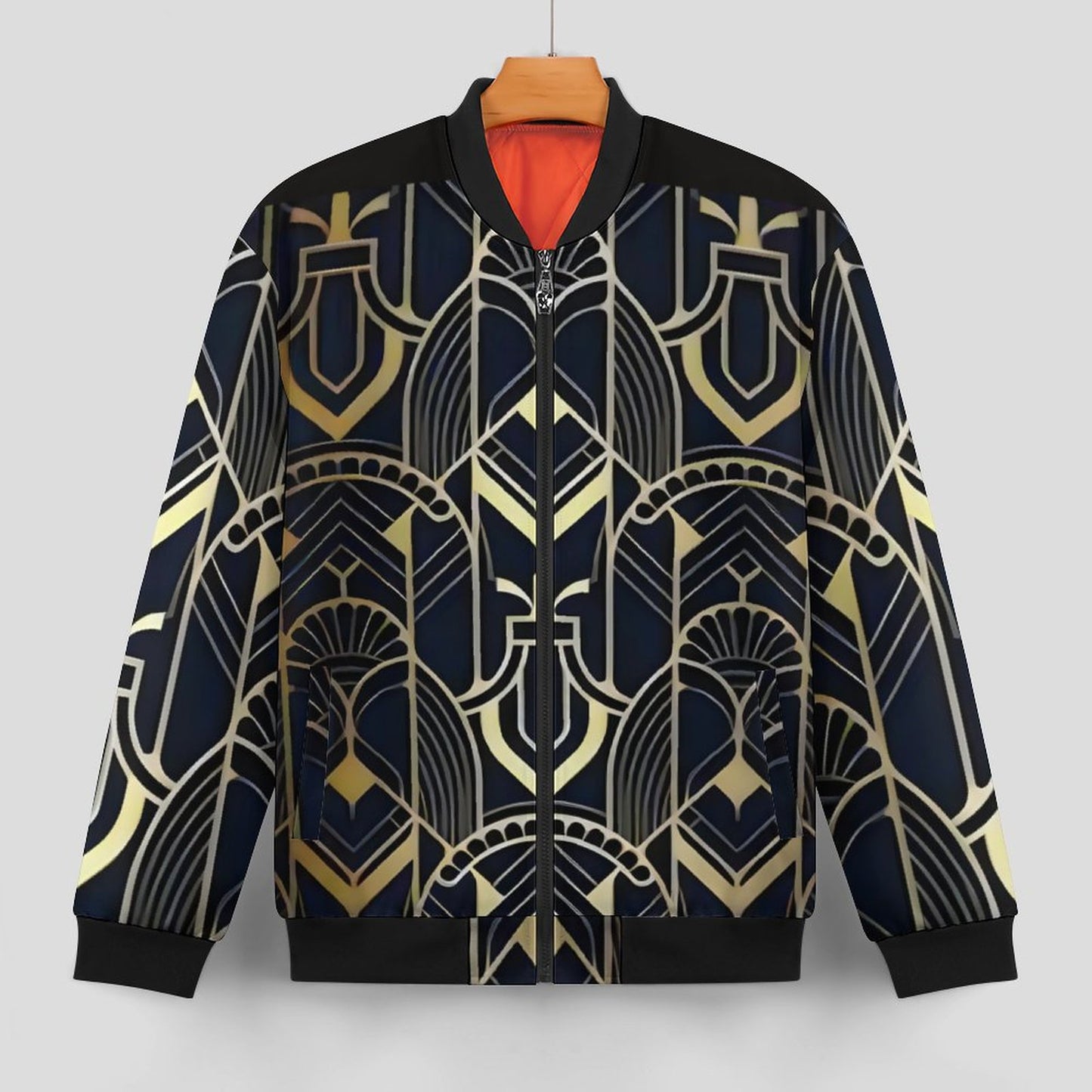 180gsm Zipper Bomber Jacket BMJ (All-Over Printing)