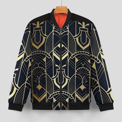 180gsm Zipper Bomber Jacket BMJ (All-Over Printing)