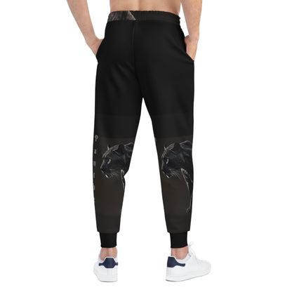 PANTHER Unisex Athletic Joggers-Small-3XL