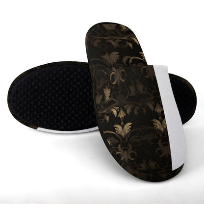Flannel Men's Cotton Slippers