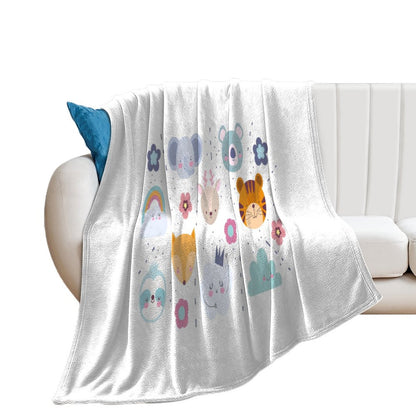250gsm Flannel Throw Blanket-60"x80"