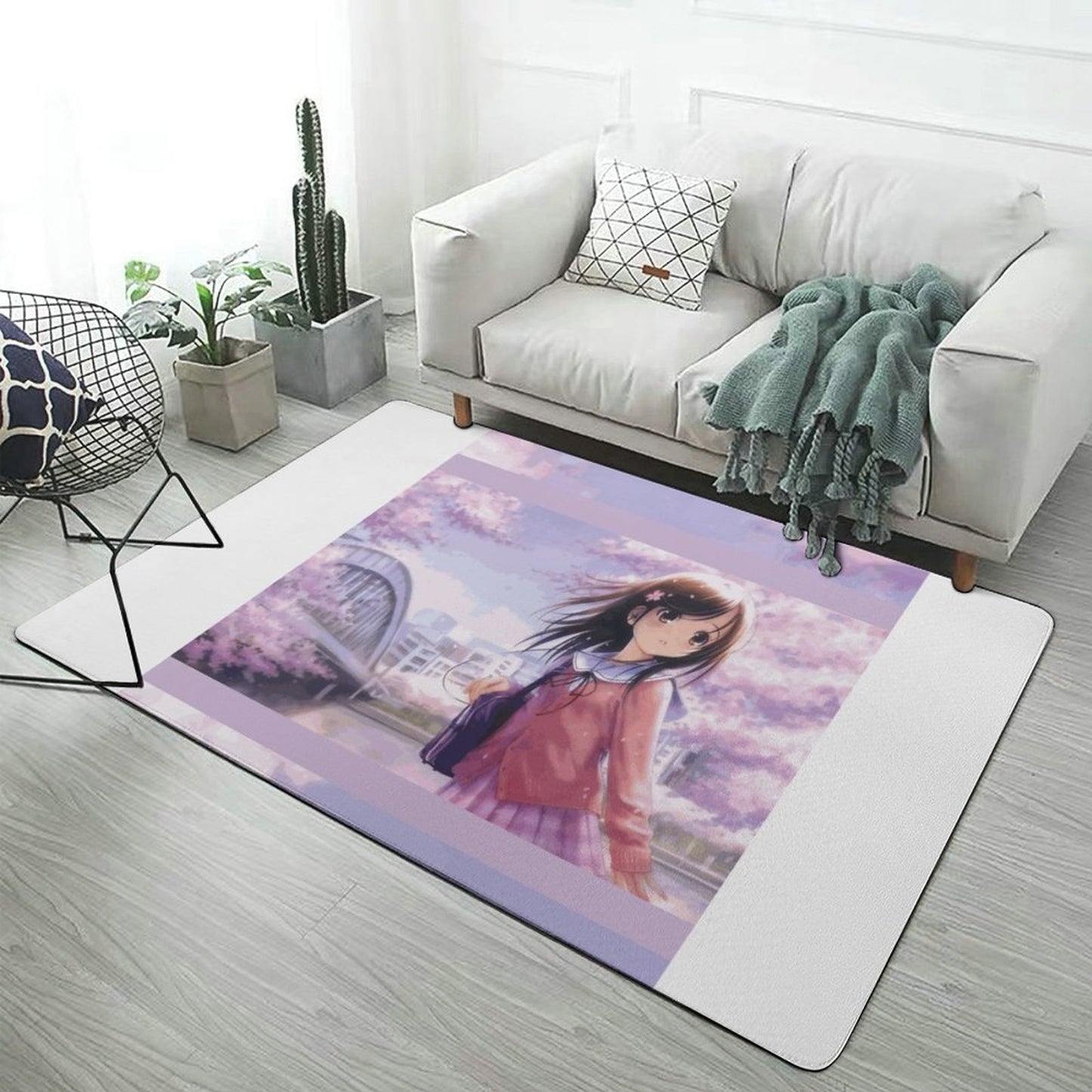 Coral Velvet Floor Mat for Home-60"x40"