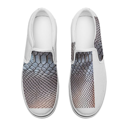 Printed Slip-on Canvas Shoes  for Teenagers and Adults