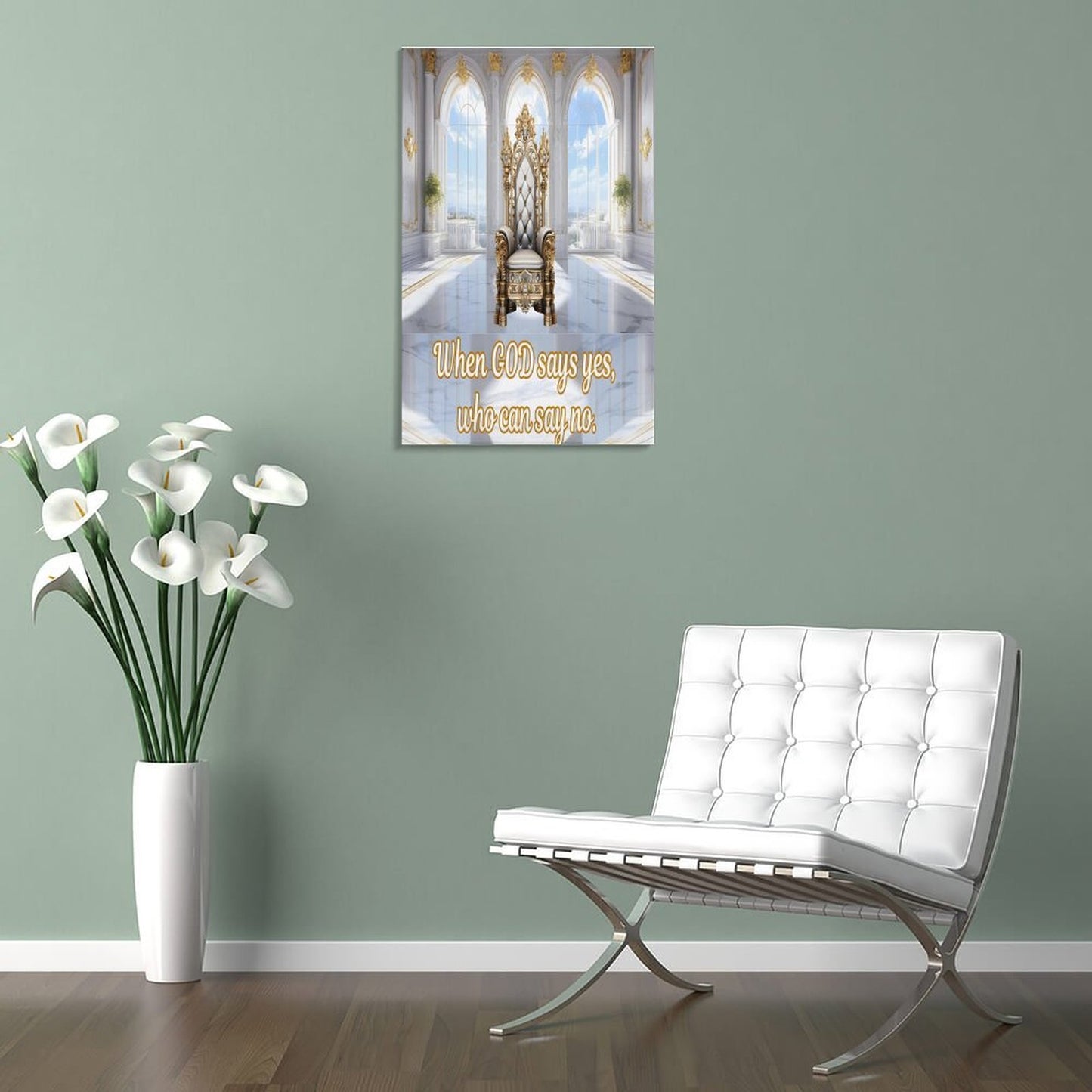 Framed Wooden Poster Hanging (Vertical 2:3)-8x12 inch