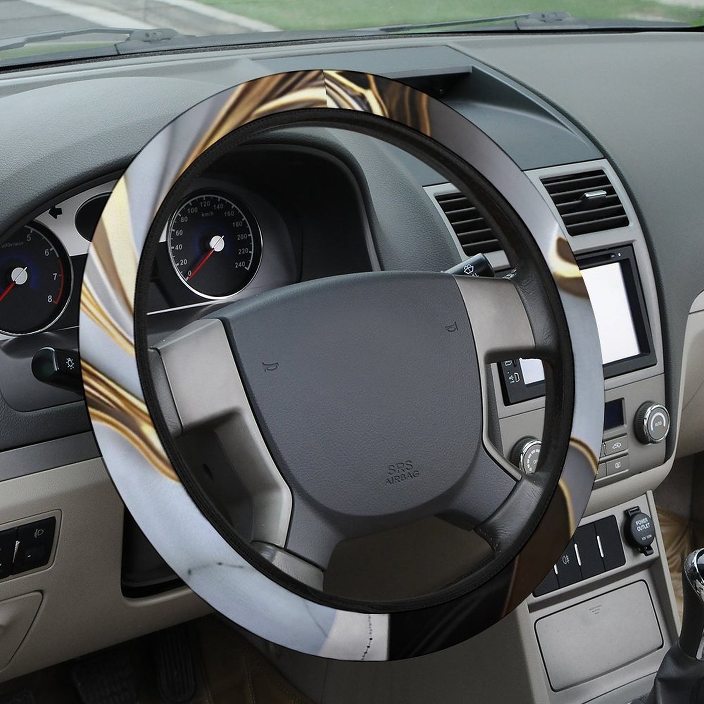 Car Steering Wheel Cover