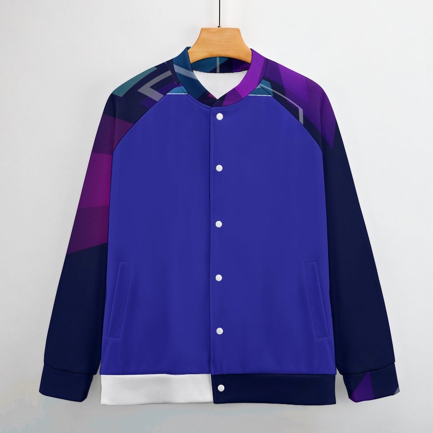 Men's Baseball Jacket (All-Over Printing)