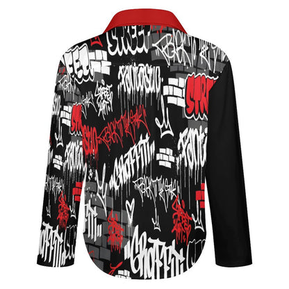 Women's Irregular Shirt B648 (All-Over Printing)
