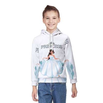 160gsm Children's Lightweight Pullover Hoodie A38H (All-Over Printing)