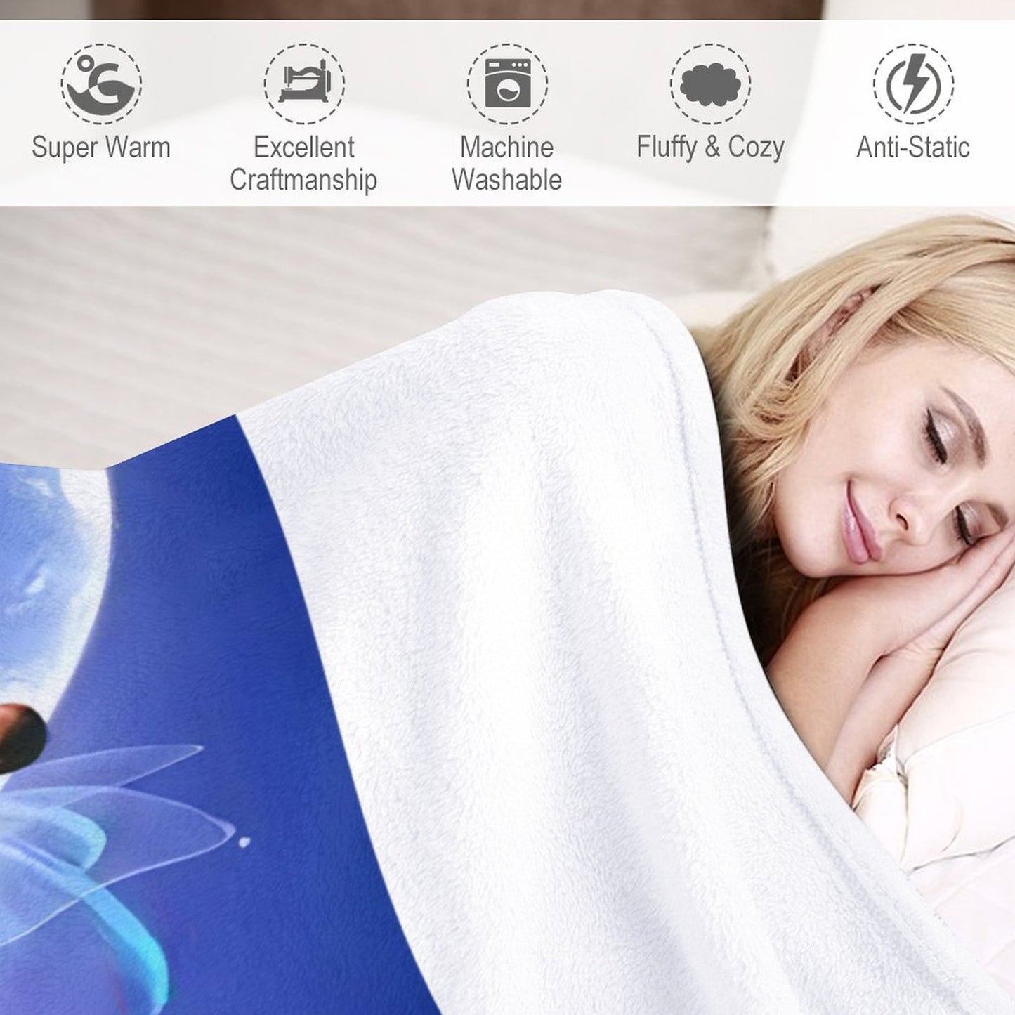 280gsm Flannel Blanket-50"x60" (Dual-sided Printing)