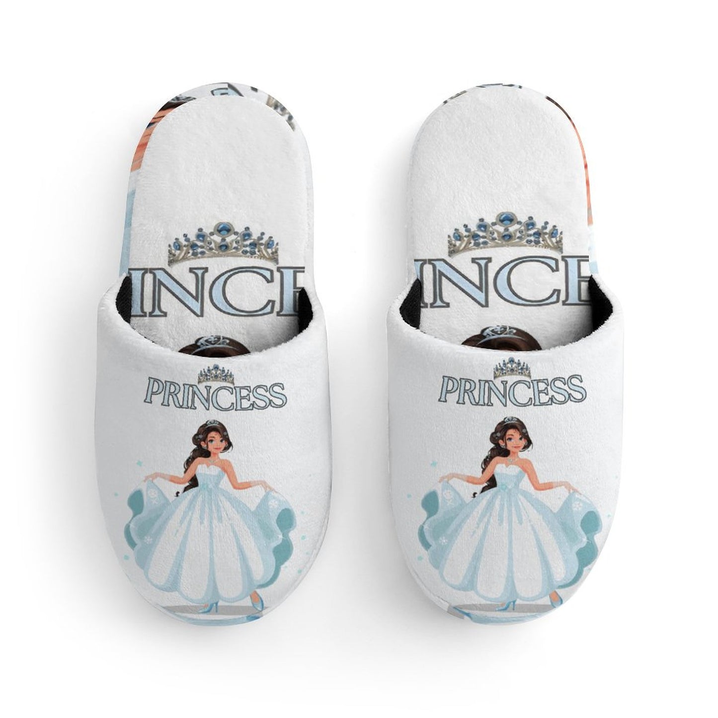 Flannel Children's Cotton Slippers (All-Over Printing)