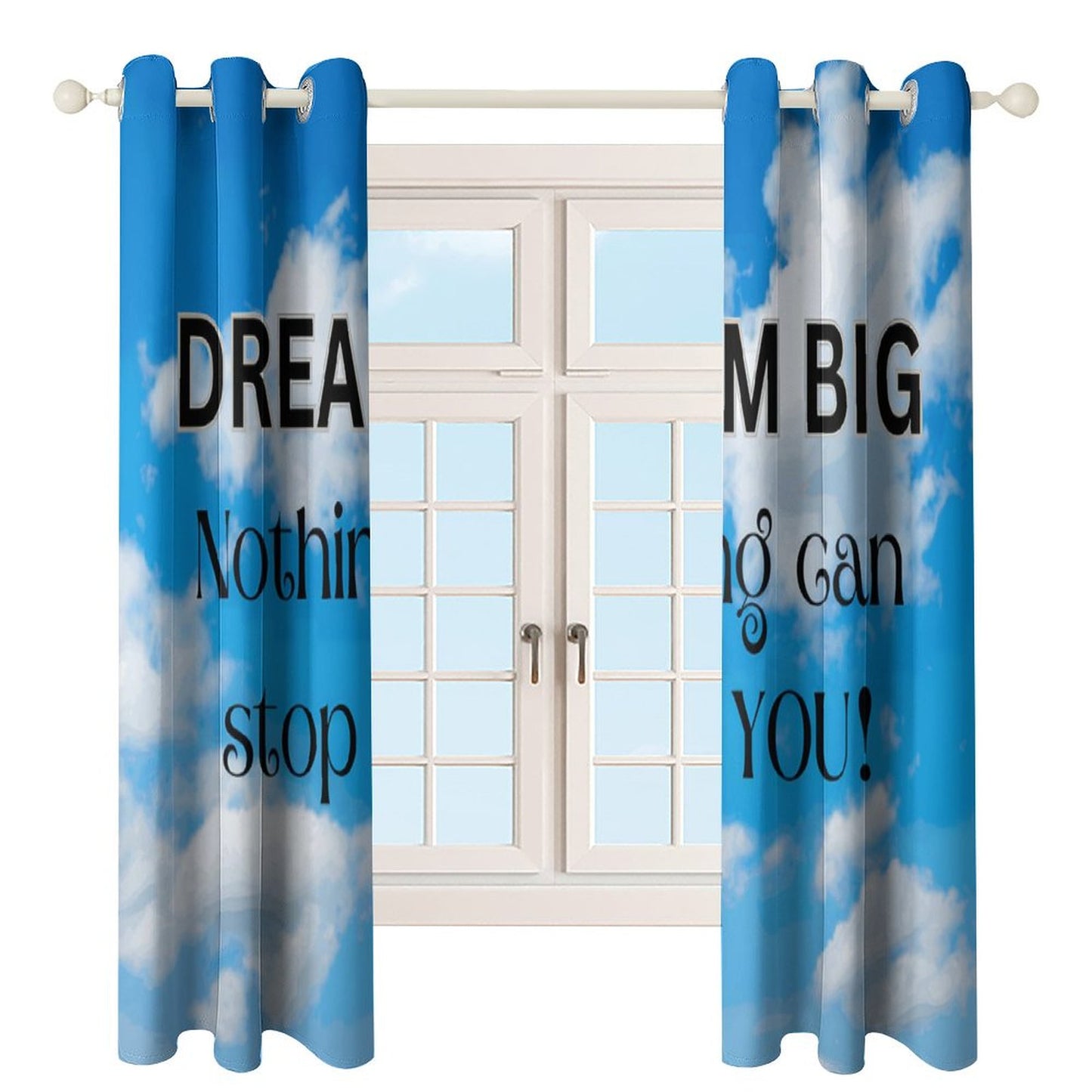 Grommet Curtain-52"x72"/ 132x183cm