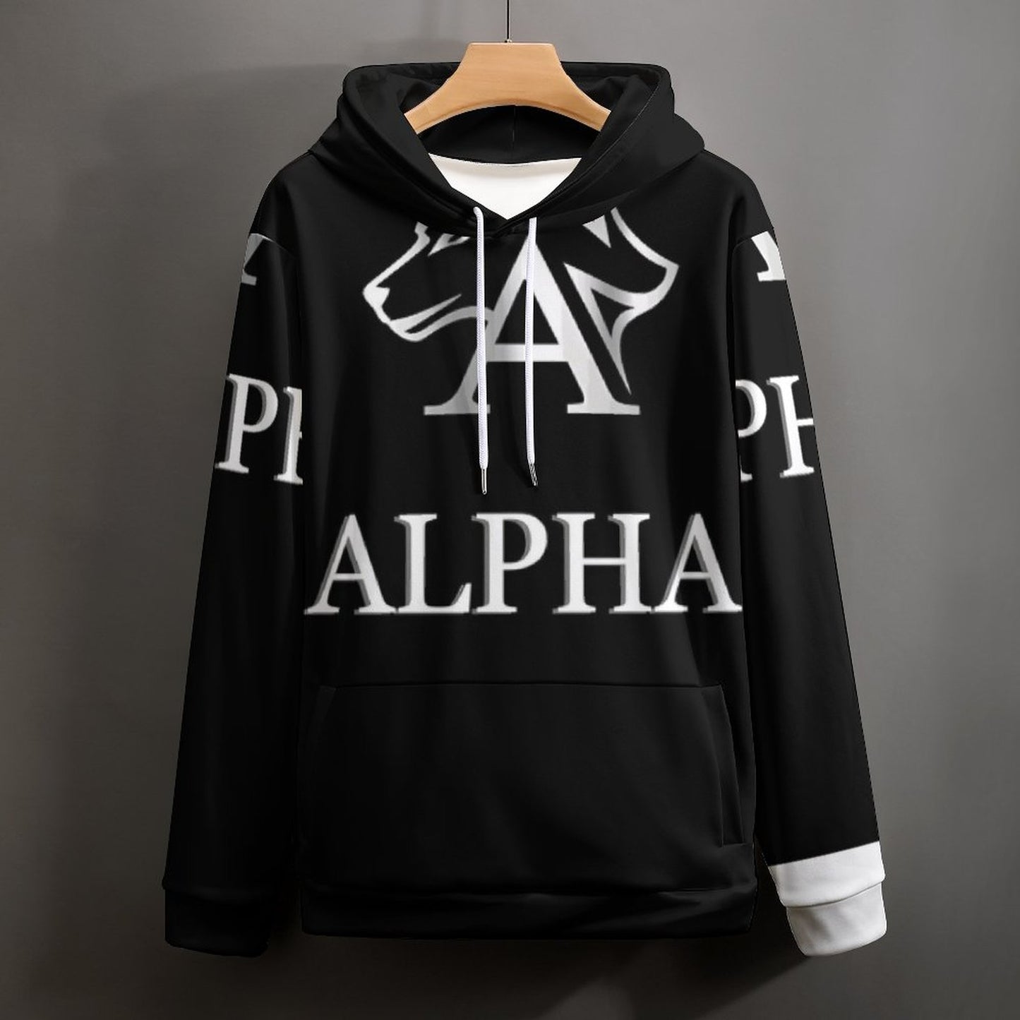 230gsm Men's Cool Hoodie with Double-layer Cap (All-Over Printing)