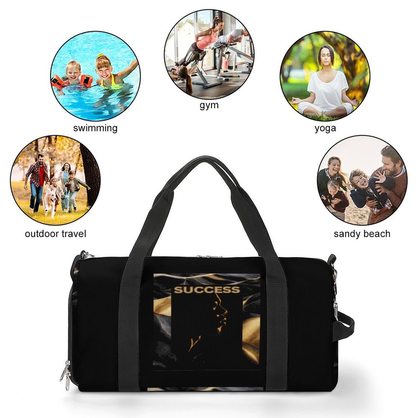 Gym bag A017 Large Capacity Sports Duffel