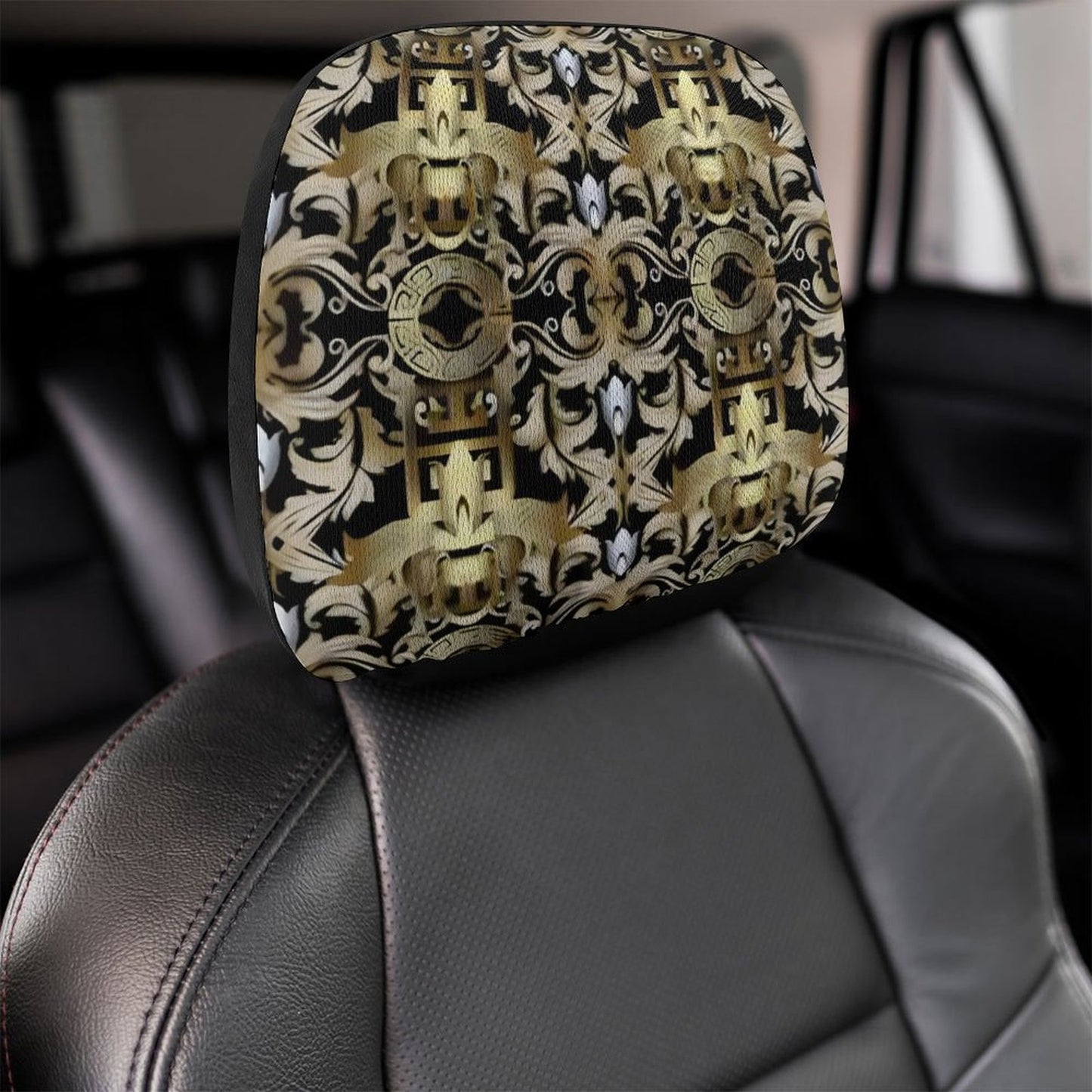 Custom Car Headrest Covers