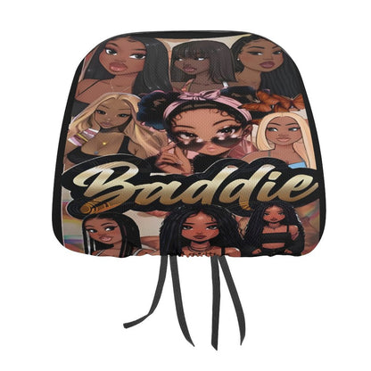 Custom Car Headrest Covers