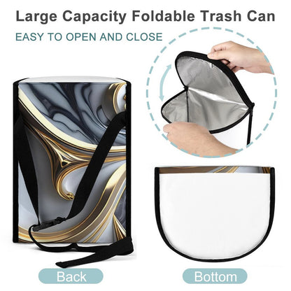 Collapsible Car Trash Bin