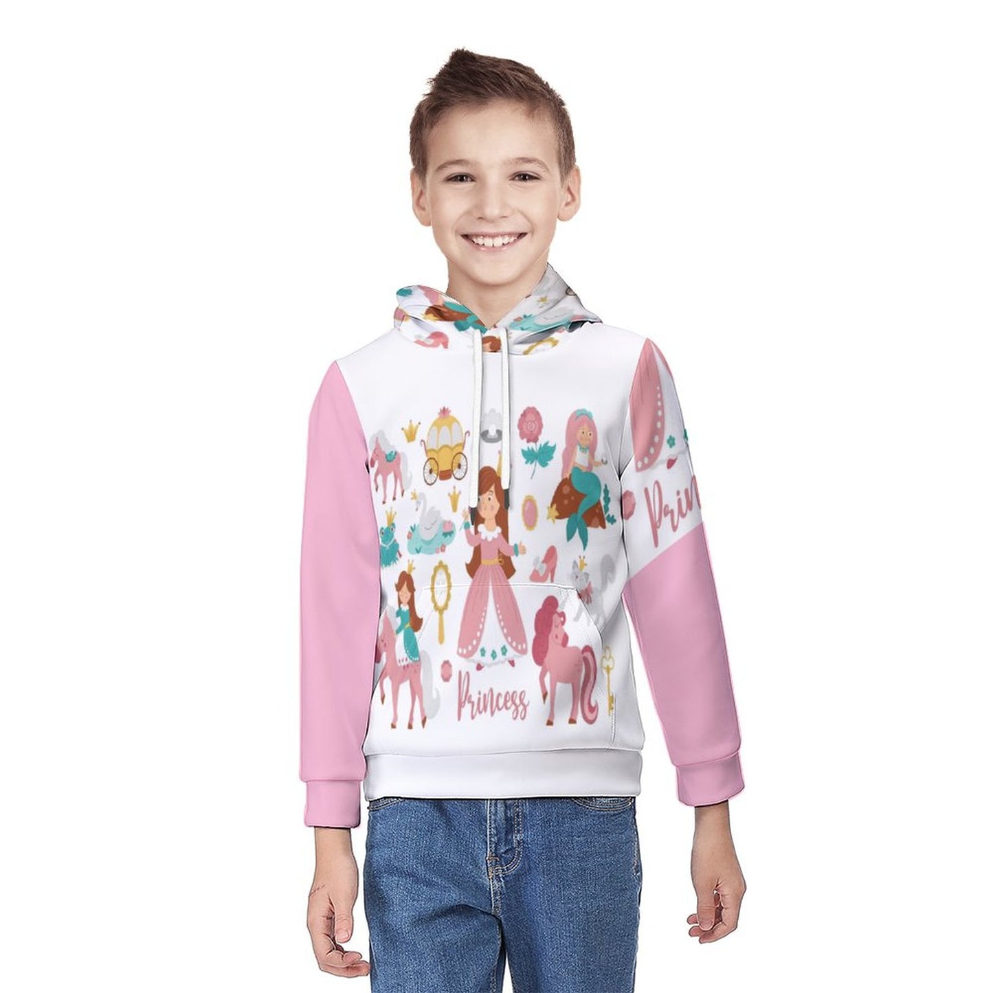230gsm Children's All-Over printing Hoodie (All-Over Printing)