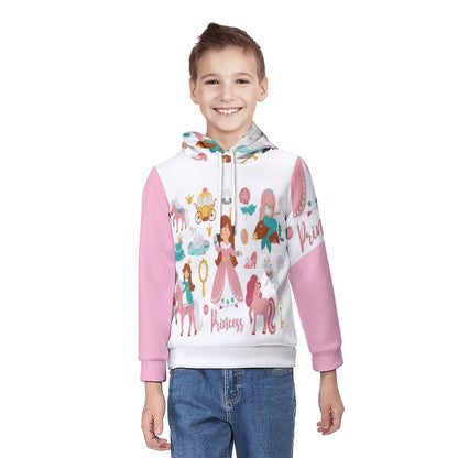 230gsm Children's All-Over printing Hoodie (All-Over Printing)