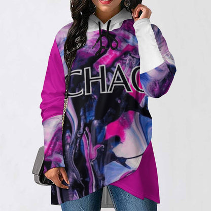 CHAOS Poncho-style Long Sleeve Women Hoodie-SMALL-5XL