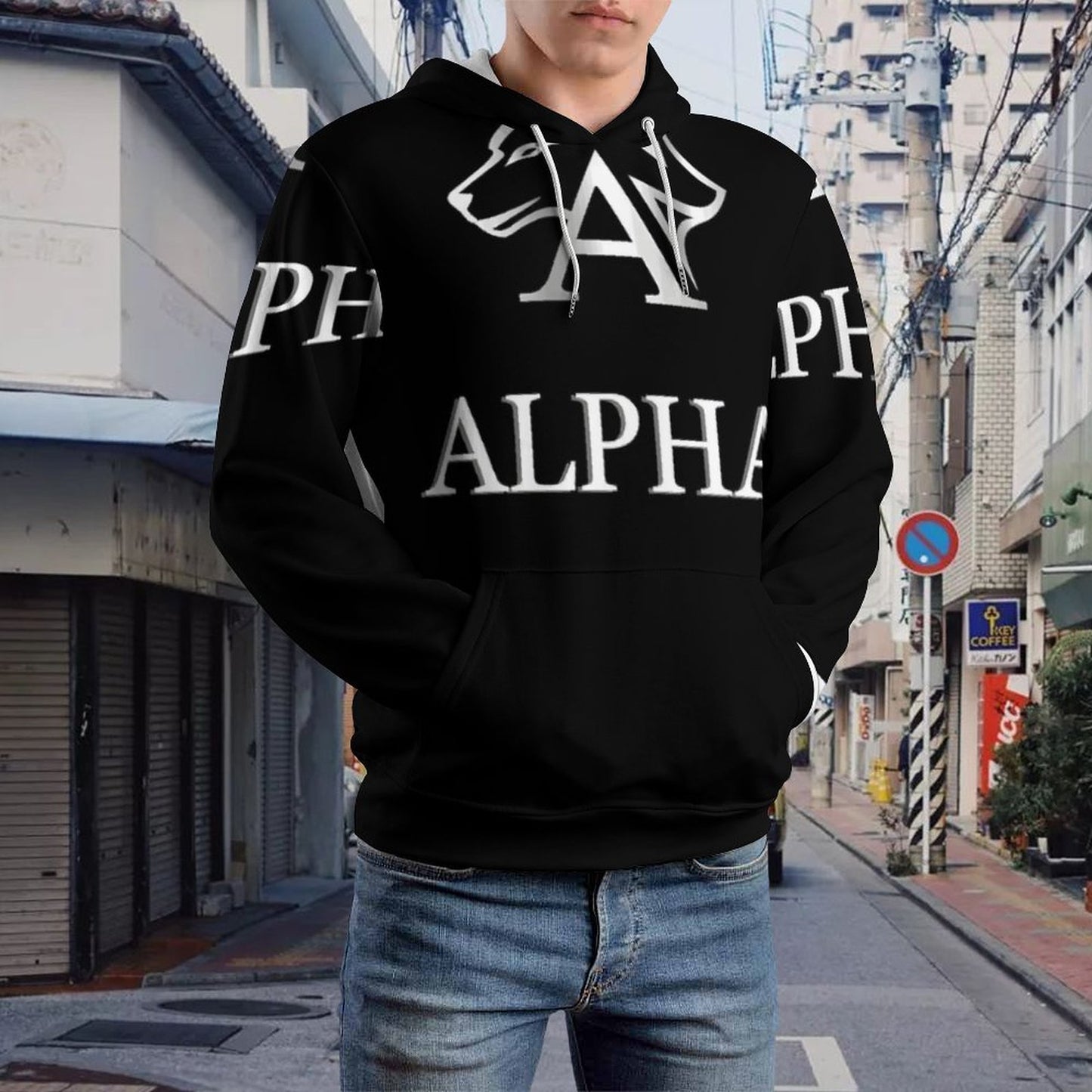 230gsm Printed Hoodie for Men (All-Over Printing)
