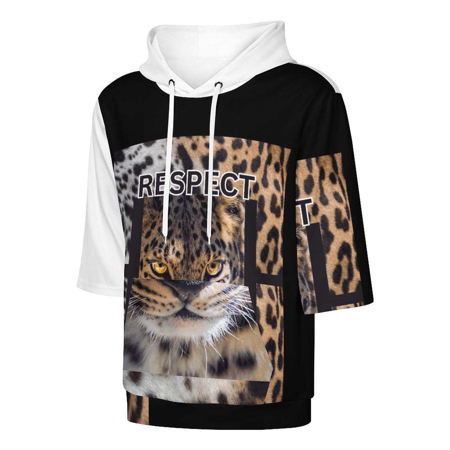280gsm Half Sleeve Hoodie LM033 (All-Over Printing)