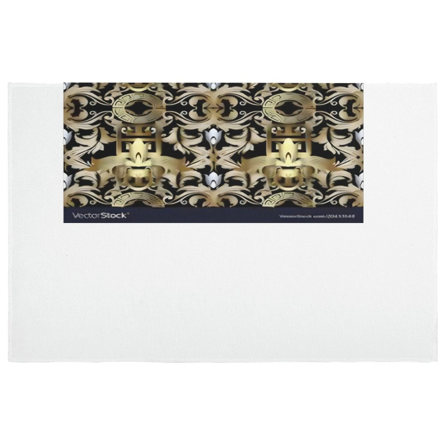 Crystal Velvet Bedroom Floor Mat