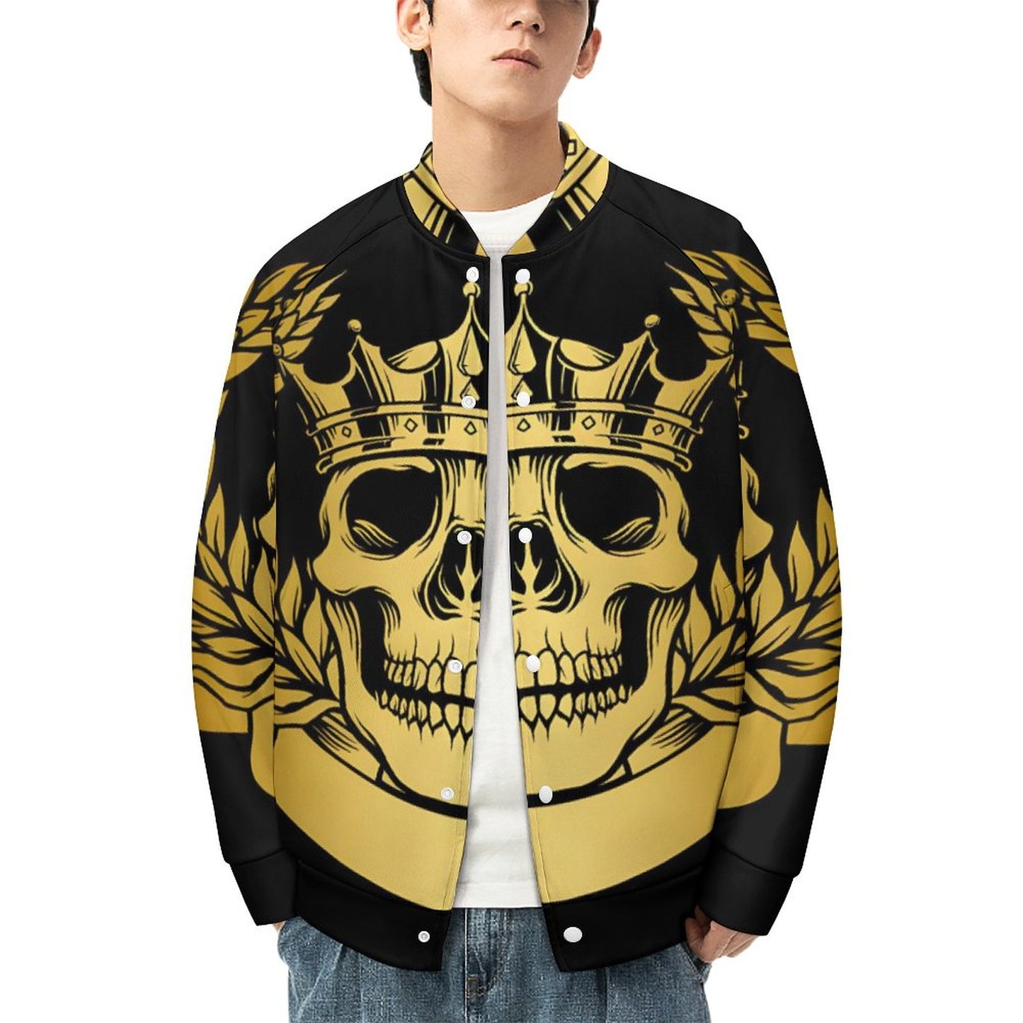 Men's Baseball Jacket (All-Over Printing)