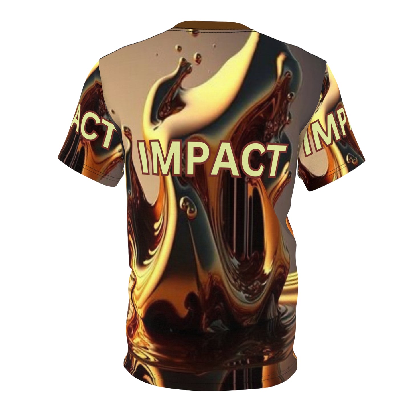 IMPACT UNISEX Brown Collar Tee (S-3XL) (for groups or events)