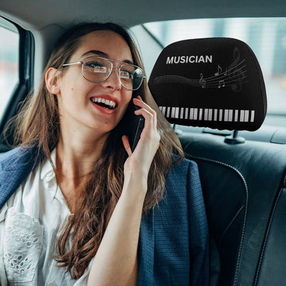 Custom Car Headrest Covers