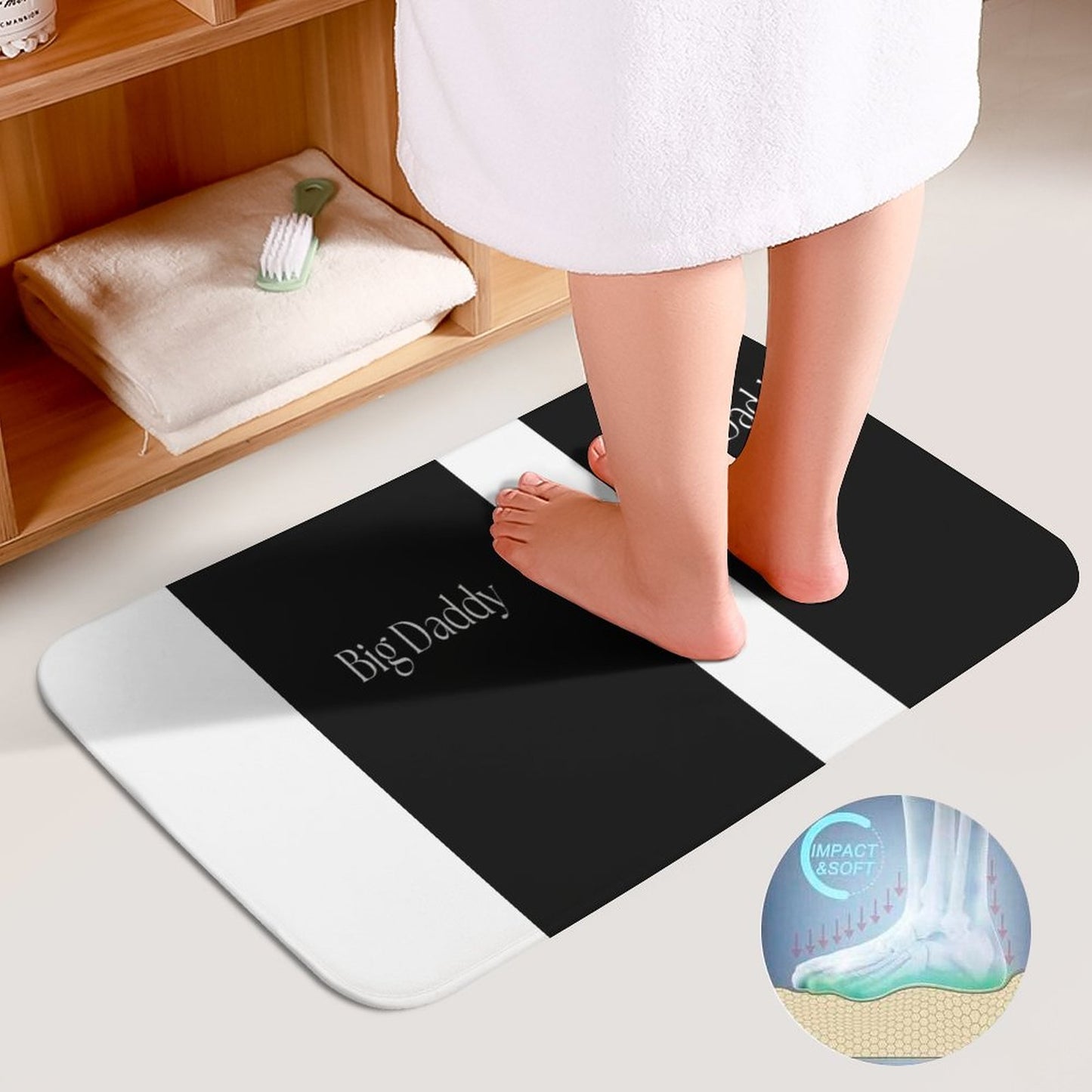 Coral Velvet Restroom Rug Set of 3-15.7"x23.6"/ 40x60cm
