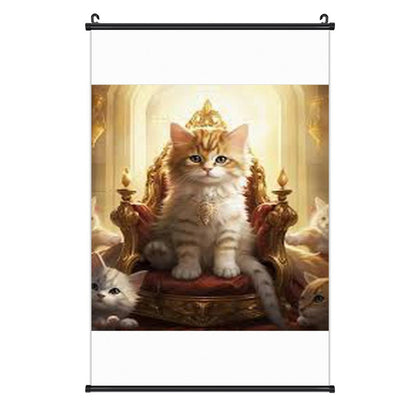 Canvas Hanging Poster with Scrolls-16"x24"/ 40x60cm