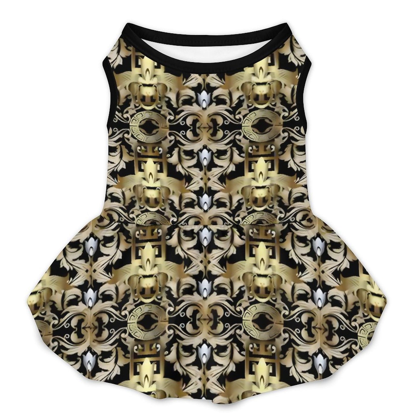 Pet Ruffle Dress-2XS-L