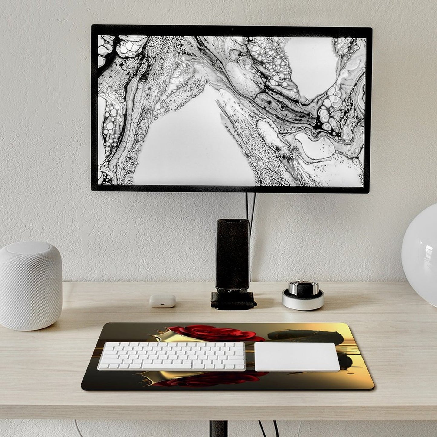 Large Desk Pad Protector without Stitched Edges-12''×24''/ 30x60cm