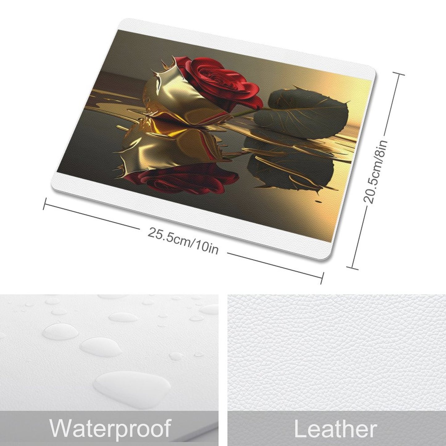 PU Leather Mouse Pad