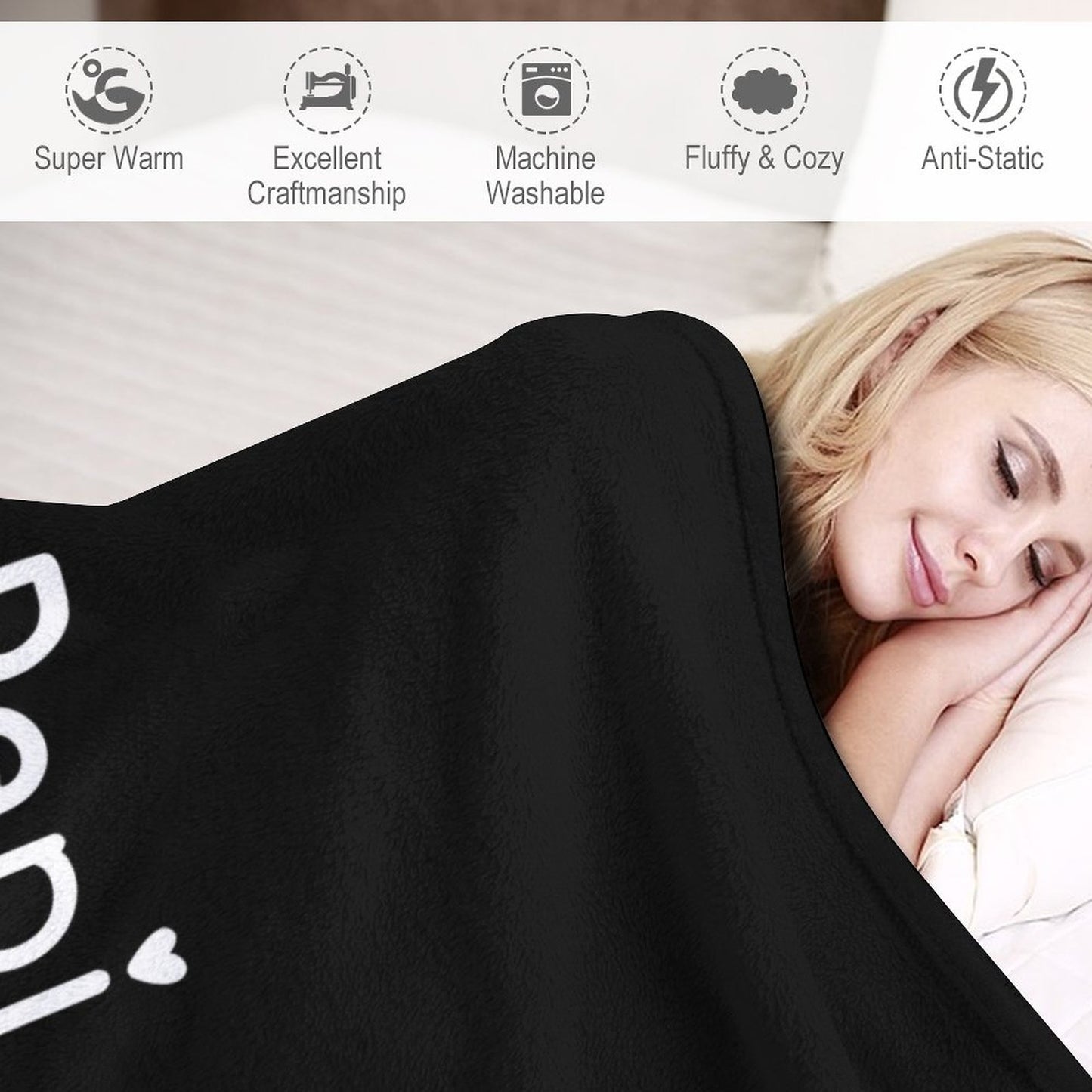 280gsm Flannel Blanket-70"x80" (Dual-sided Printing)