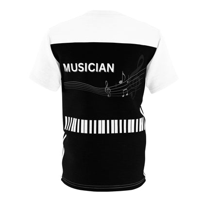 MUSICIAN'S PIANO Unisex 2-Tone Tee