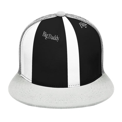 Flat Brim Trucker Hat with Fashion Frontier