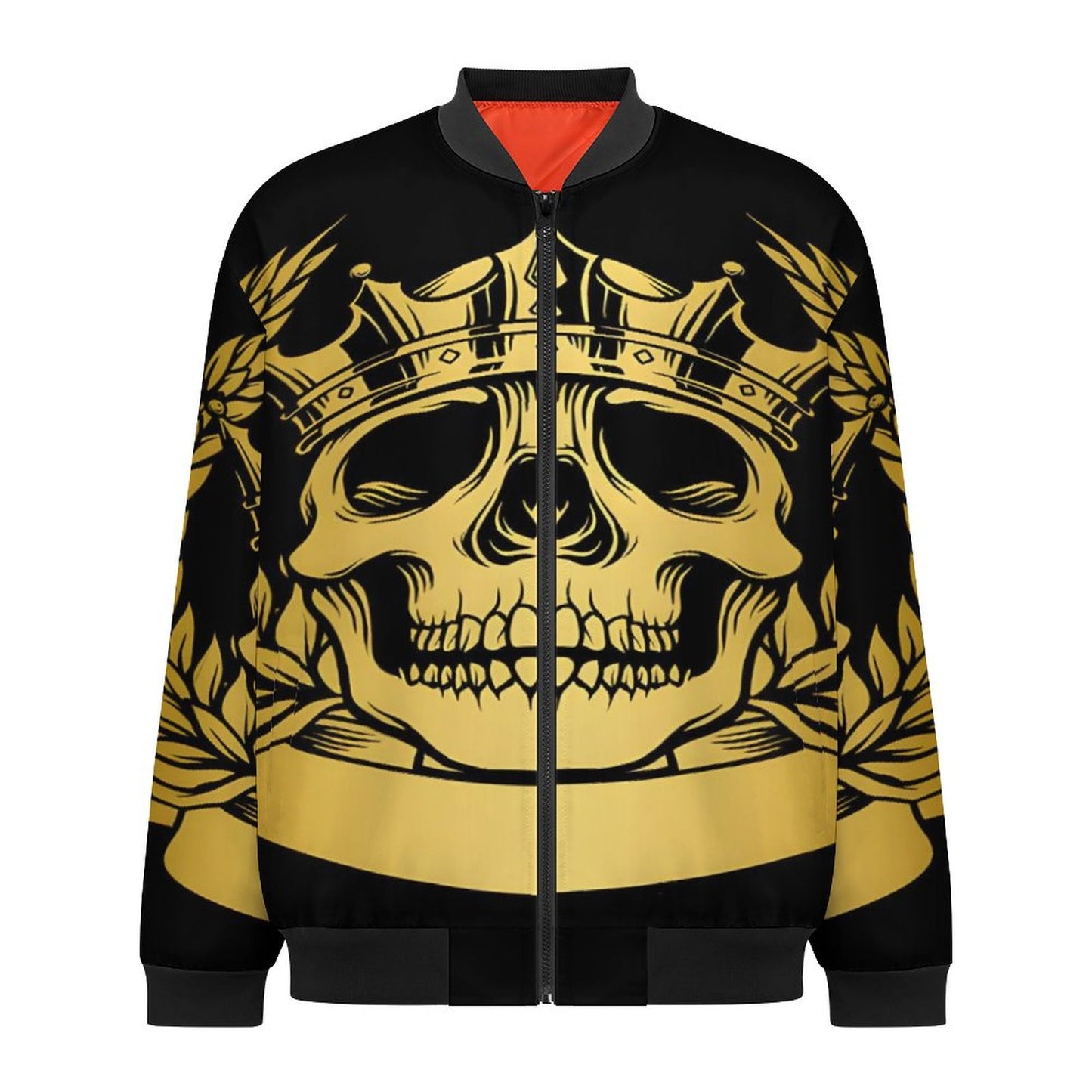 180gsm Zipper Bomber Jacket(All-Over Printing)